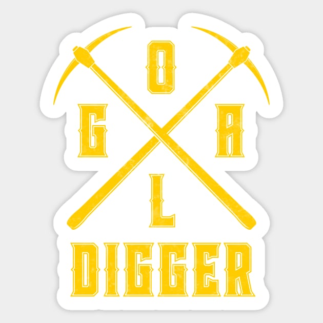 Goal Digger Sticker by Woah_Jonny